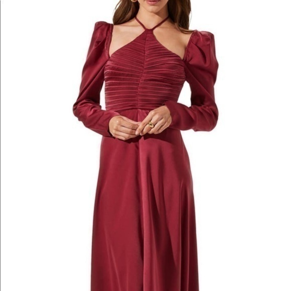Red dress